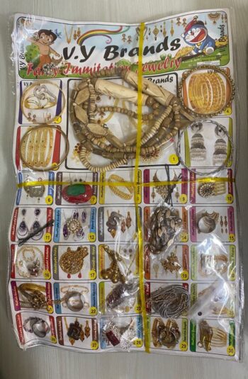 Jewellery Patta Lottery - /MRP 250/1 Carton {10 Pkt} 00409
