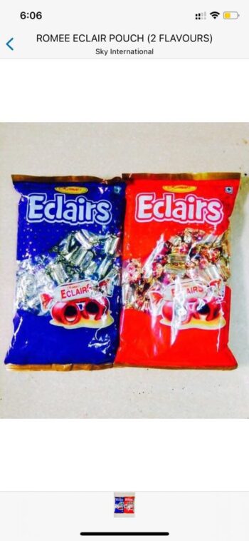 Romees Eclairs Pouch -/MRP 50/ 1 Carton {44 Jar's} 00418