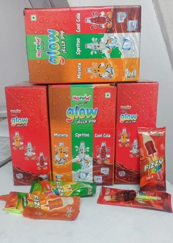 Bottle Glow  Jelly Pop /MRP 150/1 Carton{24 Jar's} 00404