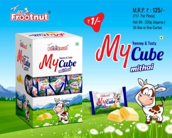 My cube Mithai /MRP 125/1 Carton {36 Jar's} 00417