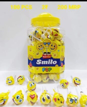 Funkids Smilo Pop - MRP 200/1Carton 16 jar/00704