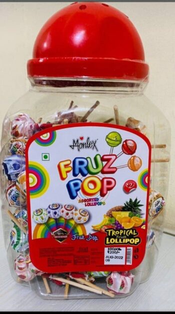 Fruz Pop -MRP 200/1Carton 16 jar/00670