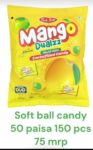 Mango Dualzz Candy - MRP 75/1Carton 36 jar/000660