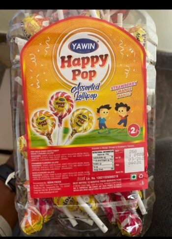 Happy Pop - MRP 250/1Carton 16 jar/00654