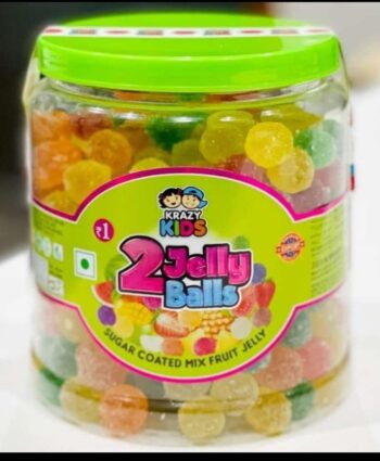 2Jelly Balls - MRP 150/1Carton 18 jar/00732