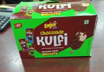 Chocolate Kulfi -MRP 80/1Carton 24 jar/ 00777