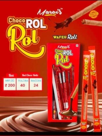 Choco Rol Rol - MRP 200/1Carton 24 jar/00769
