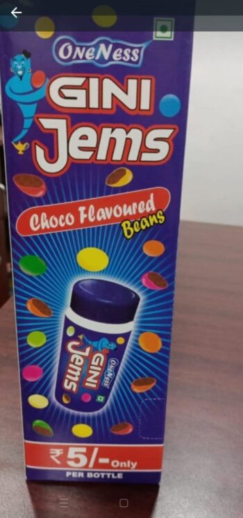 Gini Gems Beans - MRP 150/1Carton 24 jar/00953
