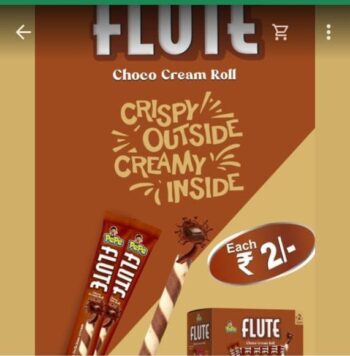 Flute Choco Rolls - 75 pcs  - 00951