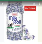 Milk Roll Toffee - MRP 200/1Carton 16 jar/00917