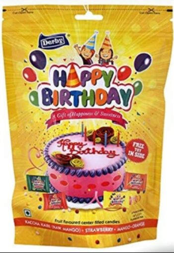 Happy Birthday - MRP 150/1Carton 18 jar/00788