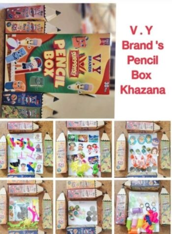 V.Y Brand Pencil Box - MRP 150/1Carton 60 box/00794