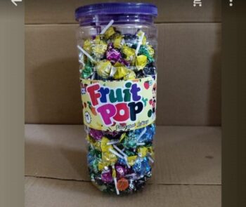 Fruit Pop Jar - 250 pcs - 00796