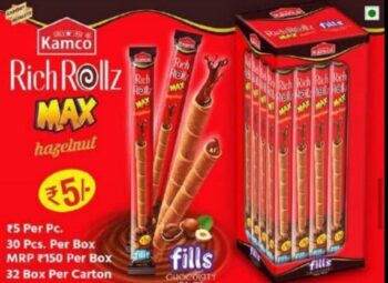 Rich Choco Rolls -MRP 150/1Carton 32 box/ 00805