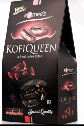 Kofi Queen Toffee -MRP 100/1Carton 16 jar/ 00812
