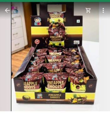 Pineapple Shots - MRP 150/1Carton 24 jar/01076