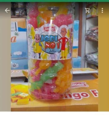 Jodi No1 Jelly - MRP 200/1Carton 16 jar/01072