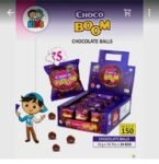 01048/5Rs  Choco boom balls /MRP 150/DP 95/1Carton 24 JAR