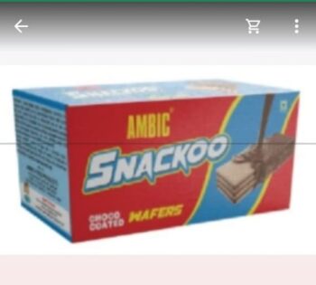 Snackoo Waffer - MRP 150/1Carton 30 jar/01037