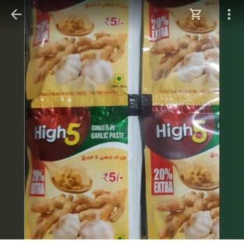 High5  Ginger Garlic paste - 01130