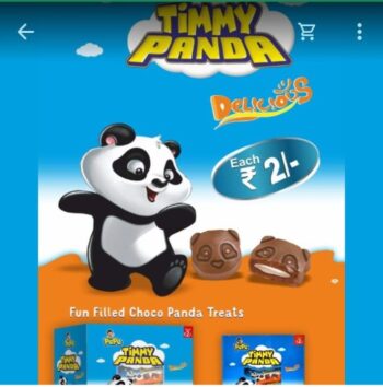 Timmy Panda Choco - 75 pcs - 01123