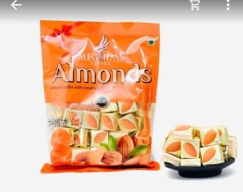 Chocolate Almonds Toffee - MRP 140 /1Carton 48 pkts/ - 01144