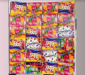 Happy Holi balloons - 01139