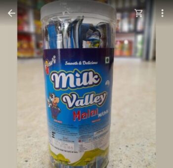 Milk Valley Malai - MRP 100/1Carton-16 jar/01171