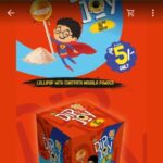 Lollipop Orange - MRP 150/1Carton 24 jar/ 01022
