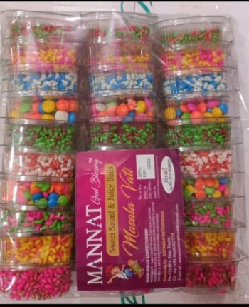 Mannat Sweet & Juicy Balls - MRP 150/1Carton 18 jar/00986