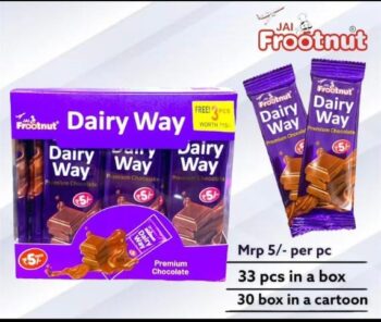 Dairy Way Chocolate -MRP 165/1Carton 30 jar/ 01003