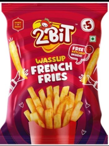 2Bit French Fries /5 Rs/ 1Carton - 224 pkts  00994