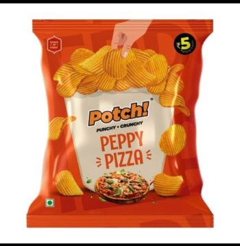 Potch Peppy Pizza/5 Rs/ 1Carton - 224 pkts/  00278
