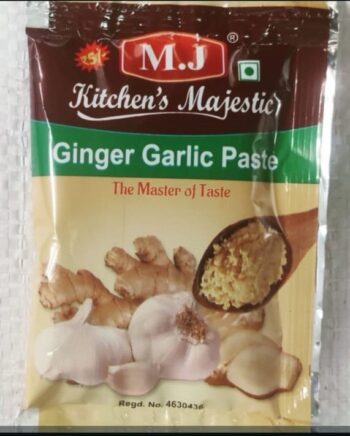 M.J Ginger Garlic Paste/ 5 Rs/ 1Carton 800 pkts/ 00995