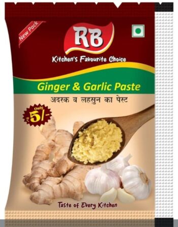 RB Ginger Garlic Paste/ 5 Rs/ 1Carton 800 pkts/  01010