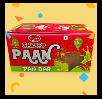 Choco Paan Bar 5 Rs /MRP 200/ 1Carton 12 box/ 01216