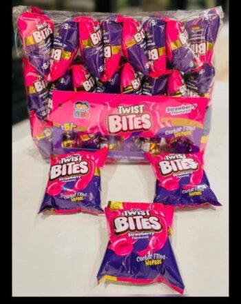 Twist Bites 5Rs / MRP 120/1Carton 24 box/ 01217