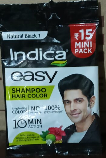 Indica Hair Color /Rs15 / 1Carton-144 pkts/01294