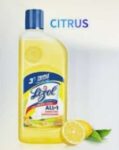 Lizol Citrus 500ml /Rs 116 / 1Carton-24 pcs/01280