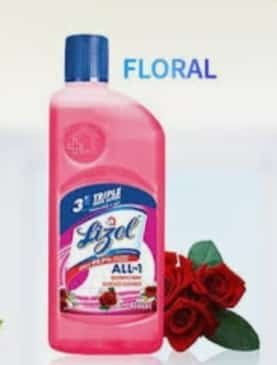 Lizol Floral 500ml / MRP 116 / 1Carton-24 pcs/01282