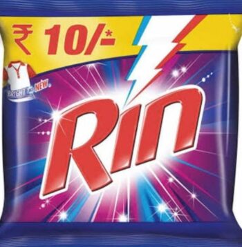 Rin Powder Rs 10 / MRP10/DP7.68/ 600PKT/01288