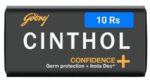 Cinthol Black Soap / Rs 10/DP7.90/ 1Carton-216 pcs/01302