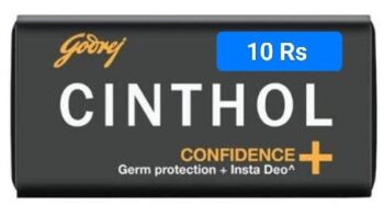 Cinthol Black Soap / Rs 10/DP7.90/ 1Carton-216 pcs/01302
