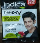Indica Hair Color - Rs 30 / 1Carton-144 pkts/ 01415