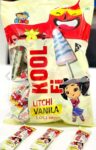 Koolfi Litchi Vanila pop Rs 1 /MRP 70/ 1Carton 32 Jars/ 01223