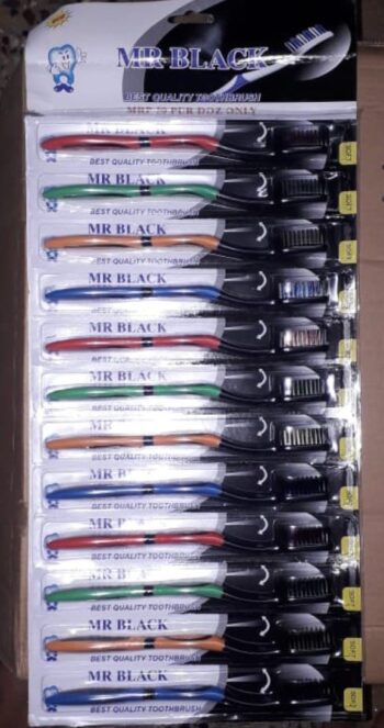Mr.Black Tooth Brush /1sheet-MRP 360/ 1Carton-60 sheet /01308