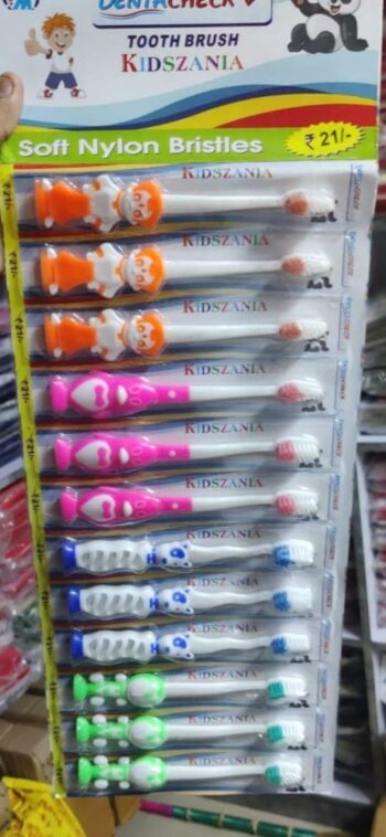 Kidszania Tooth Brush / 1sheet-MRP 252/ 1Carton-60 sheet/ 01311