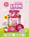 Pudding Litchi Jelly/ Rs5-40pcs/ 1Carton-9 Jars/ 01333
