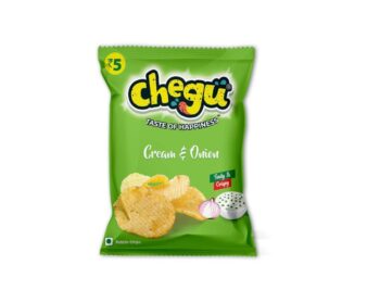 Chegu Cream & Onion /MRP 5 / 1Carton-244 pkts/ 01357