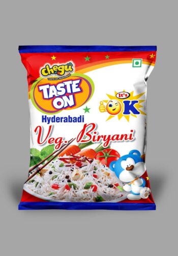 Veg Briyani /MRP 5 / 1Carton-244 pkts/ 01363